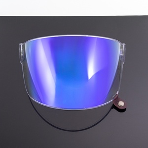 Visera de Repuesto para Casco <span class=keywords><strong>BELL</strong></span> Bullitt, Lente Anti-rayaduras con Protección UV, Accesorios para Casco Abierto - Product Image 2