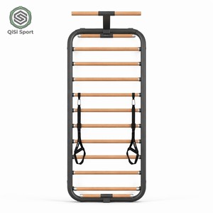 Set Palestra Domestica Multifunzionale con Barra a Muro, Attrezzatura Multifunzione <span class=keywords><strong>per</strong></span> Appartamenti Piccoli, Compatto Grigio Antracite - Product Image 2