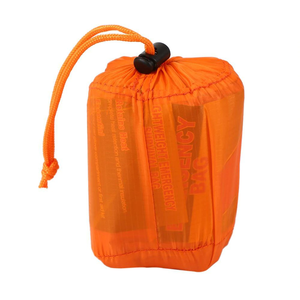 Refugio de Supervivencia de Emergencia para Acampar al Aire Libre, Saco Ligero para Vival, Saco de Dormir de Supervivencia Naranja, Mylar Térmico para Exteriores - Product Image 5