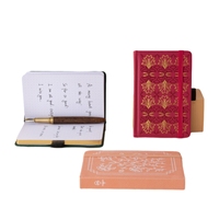 Carnet écologique avec étui à stylo, logo personnalisé, carnet d'affaires, carnet d'étudiant