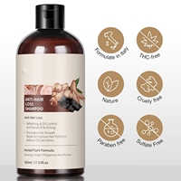 Champú OEM&ODM de Polygonum Anticaída, Anticaspa, Refrescante para el Cuero Cabelludo, Estimula el Crecimiento del Cabello, Apto para Cabello Rizado