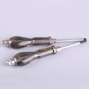 <b>Screwdriver</b> Flat Head 200 Mm Chrome Finish Plastic Handle Diy Tool For Repair - Product Image 2