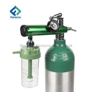 Regulador de cilindro de oxígeno médico de rosca BS3 personalizado, regulador de oxígeno de latón para uso doméstico, inhalador de oxígeno, medidor de flujo - Product Image 2