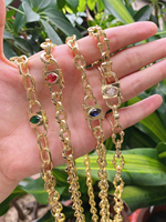 Fermoirs mousquetons en laiton et cuivre pour la fabrication de bijoux DIY