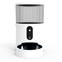 Comedero Inteligente para Mascotas de Gran Capacidad con Temporizador, Dispensador Automático de Comida para Perros y Gatos