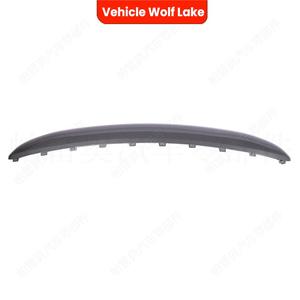 Panel de moldura inferior del parachoques delantero Vehicle Wolf Lake para Jeep Cherokee 2019-2022, gris, ABS, 6DE37TZZAA - Product Image 4