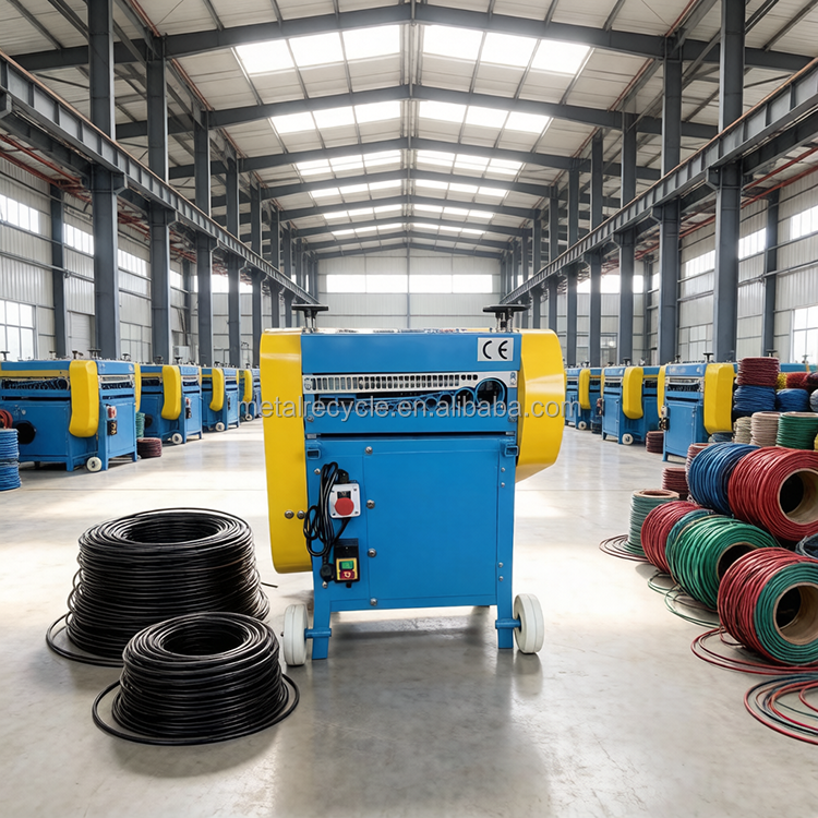 METAL Automatic Copper Cable Stripping Machine