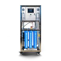 Machine de dessalement d'eau automatique 0,25 t/h, équipement de traitement d'eau pure