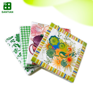 Khăn giấy ăn dùng một lần Santian <span class=keywords><strong>Paper</strong></span> in tùy chỉnh, 3 lớp, giấy kraft không tẩy trắng, có lớp phủ kim loại, dùng cho quán cà phê, làm từ bột giấy nguyên chất. - Product Image 5