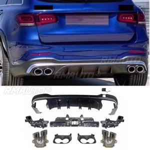 Difusor de Parachoques Trasero para Coche, Alerón, Divisor, Modificación de Salida de Escape Trasera para Mercedes Benz GLC X253 2016+, Accesorio para Coche - Product Image 2
