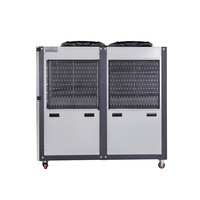Système de refroidissement d'eau portable, refroidisseur d'eau industriel refroidi par air de 20 ch