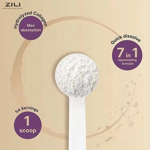 Poudre de peptides de collagène pour l'éclat de la peau, enzymes digestives pour les cheveux et les ongles, complément beauté pour adultes, végétalien, certifié GMP - Product Image 3