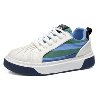 Nouvelles Chaussures de Skate Décontractées en Maille Respirante Été 2026, Semelle Épaisse Antidérapante en EVA, Chaussures de Mode Niche Haut de Gamme pour Hommes
