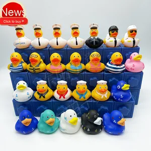 Pato de Goma de Plástico de 2 Pulgadas con Logotipo Personalizado al por Mayor, Ideal para Juegos de Fiesta de Carnaval de Verano, Regalos y Actividades al Aire Libre - Product Image 2