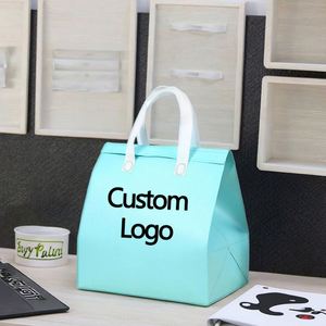 Wholesale Custom Reusable Non-Woven Thermal Lunch <b>Cooler</b> Bag Food Delivery Insulated Bag with Logo Cartoon Pattern - Product Image 1