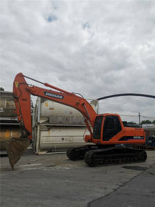 Mini pelle sur chenilles Doosan DH225-7/DH220-7 bon marché d'occasion de haute qualité, fiable, capacité du godet de 1.15m, garantie d'un an - Product Image 6