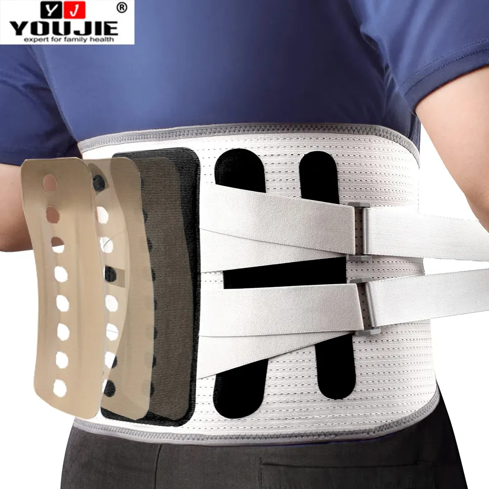 Wholesale Back Pain Relief Steel Bone Support Decompression Lower Back Waist Support Protection Lumbar Protruding Waist Belt