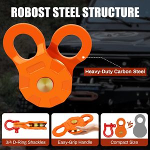 Tham Vọng ròng rọc khối <span class=keywords><strong>snatch</strong></span> khối cho máy kéo, xe tải, ATV & UTV nhiệm vụ nặng nề offroad phục hồi tời phụ kiện tời <span class=keywords><strong>snatch</strong></span> khối - Product Image 5