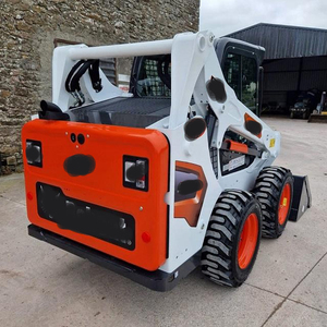 Chargeuse compacte S530, chargeuse frontale, moteur diesel, chargeuse sur pneus blanche, roulement de moteur, boîte de vitesses, haute efficacité, usage intensif - Product Image 3