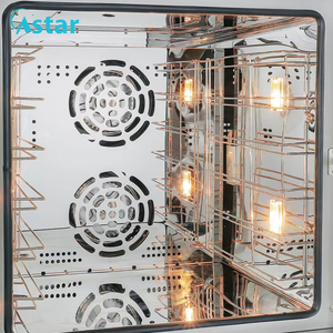 <span class=keywords><strong>Four</strong></span> à convection électrique 4 plateaux Pizza <span class=keywords><strong>Four</strong></span> à pâtisserie commercial avec cuisinière à 4 brûleurs napolitaine avec certification CE - Product Image 4