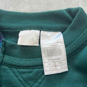 Sweat-shirt surdimensionné personnalisé pour homme, 400 g/m², à épaules tombantes, patchwork brodé, à capuche, col rond, teint en pièce, collection automne, 100% coton - Product Image 6