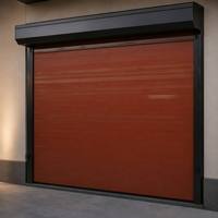 Portes de sécurité commerciales personnalisées avec volets roulants silencieux en alliage d'aluminium pour entrepôt et garage