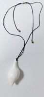 Collier pendentif tête de beauté en nacre de mer profonde en coquille d'ormeau naturel de mode européenne et américaine pour les vacances à la plage