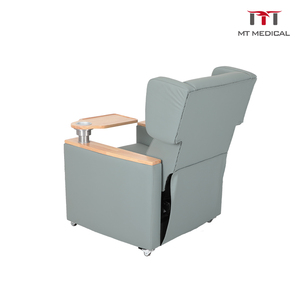 Silla de Infusión Manual MT Medical con Respaldo Segmentado, Soporte para Vía Intravenosa Ajustable, Portavasos, Tela de PVC, Silla de <span class=keywords><strong>Transfusión</strong></span> para Pacientes - Product Image 3