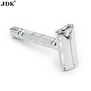 <span class=keywords><strong>Rasoir</strong></span> <span class=keywords><strong>de</strong></span> sécurité classique pour femmes en acier inoxydable avec manche, prix d'usine JDK, <span class=keywords><strong>rasoir</strong></span> pour l'épilation, avec cordon - Product Image 5