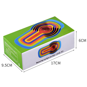 Ensemble de 6 pièces tasse à mesurer en plastique PP de qualité alimentaire de laboratoire outils de cuisson ensemble de cuillères à mesurer - Product Image 2
