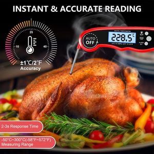 Thermomètres à viande à lecture instantanée avec fonction d'alarme, thermomètres alimentaires numériques - Product Image 3