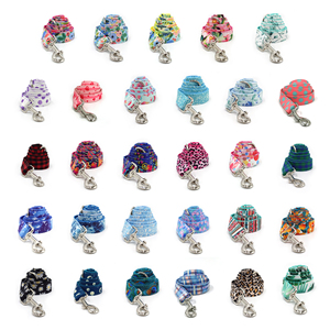 Nouveaux produits phares 2024 Laisse pour chien en polyester à motif écossais, motif imprimé fantaisie de luxe, laisse pour chien réglable, laisse classique pour animaux de compagnie - Product Image 1