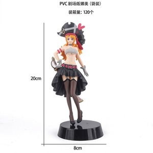 20cm 6 estilos DXF la película Grand Line <span class=keywords><strong>Red</strong></span> Luffy <span class=keywords><strong>Zoro</strong></span> Sanji Uta Manga PVC figura pasatiempos juguetes Anime figura de acción de una pieza - Product Image 3