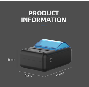 Mini <span class=keywords><strong>impresora</strong></span> móvil portátil de 58mm, gran oferta, <span class=keywords><strong>impresora</strong></span> térmica de recibos POS de precio bajo y asequible, 2 unidades - Product Image 6