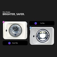 Phares LED de style G Class W463 W464 07-17, aspect rond classique, ajustement direct, longue durée de vie