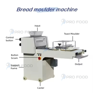 Chaîne de production de pain grillé de boulangerie avec la machine d'emballage de pain de mouleur de pain et le fabricant de pain grillé français - Product Image 4