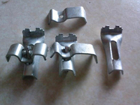Pince de caillebotis en acier prix usine galvanisé en acier inoxydable grille panneau fixation Clip accessoires de fixation