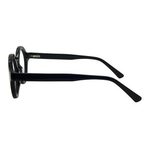 New round highquality retro estilo quadros ópticos importados acetato lentes para homens e mulheres atacado óculos - Product Image 6