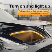 Nouvelle lumière d'ambiance universelle pour tous les modèles de voitures, SUV, berlines, capteur automatique, 2M, 3.6M, 5M, lumière LED pour coffre arrière, 12V