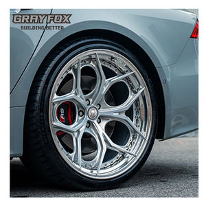 Grayfox ล้อรถแข่ง<span class=keywords><strong>1</strong></span> 2ชิ้น5พูดได้ล้อปลอมแปลงขนาด17 <span class=keywords><strong>18</strong></span> 19นิ้วสำหรับ lambสัญลักษณ์ <span class=keywords><strong>Aventador</strong></span> <span class=keywords><strong>svj</strong></span> Road Huracan - Product Image 2