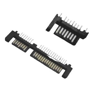 Jinda <span class=keywords><strong>Molex</strong></span> <span class=keywords><strong>SATA</strong></span> Series 1.27 Mm 15 Pin IDC Wanita Crimp Konektor - Product Image 1