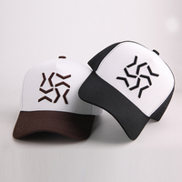 Gorra de Béisbol Unisex Negra de Algodón con Logotipo Bordado Personalizado al por Mayor, Ajustable con Broche a Presión para Hombre