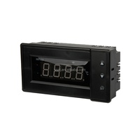 Contrôleur de température PID intelligent YUYAO CJ XMT-318(N) série, affichage à 4 LED en une seule rangée, 85-242V, certifié ISO9001 et CE, noir