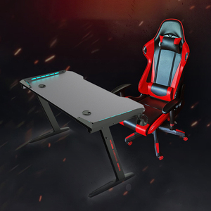 Hot Selling Home Meubels <span class=keywords><strong>Computer</strong></span> Gaming Rgb Led Light <span class=keywords><strong>Computer</strong></span> Gaming Bureau Stoel Tafel - Product Image 6