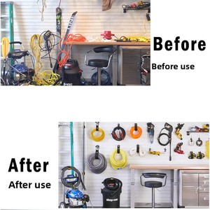 Nhiệm vụ nặng nề Dây Đeo Dây đeo với hai mặt dính xuyên biên giới treo dây ống lưu trữ móc và vòng lặp Webbing lưu trữ dây đeo - Product Image 4