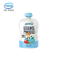 Sachets Doypack à bec verseur de haute qualité pour aliments pour bébés, purée de fruits, jus, lait, gelée – Emballages avec bouchon champignon anti-fuite pour la sécurité alimentaire