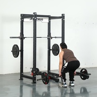 Équipement de gymnastique d'exercice de sport poids multifonctionnels squat smith machine rack de puissance cage de gymnastique