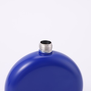 Cadeaux de fête, flacon d'<span class=keywords><strong>alcool</strong></span> portable de 5 oz, flacon rond de poche, mini flacon pour femmes, flacon à liqueur en acier inoxydable - Product Image 4