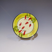 BESTCERA assiette en porcelaine durable écologique pour la cuisine assiette de broyeur d'ail en céramique pour les fêtes utilisation au restaurant