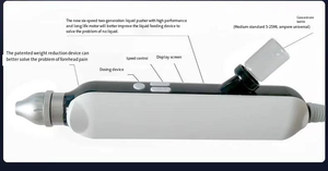 Pistolet de mésothérapie pour soins du visage, adopte une technologie non invasive haute pression, anti-âge, élimination des rides, équipement de raffermissement de la peau - Product Image 6